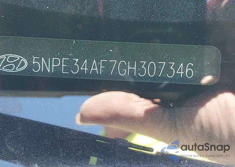 2016 Hyundai Sonata Limited из США, поврежденный, VIN 5NPE34AF7GH307346